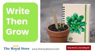 Eco Journaling Kit with Plantable Pens by The Royal Store