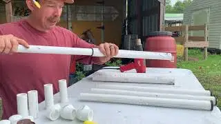 PVC Pipe water gun build