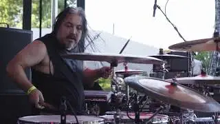 Matt Marquez of Norma Jean LIVE DRUM CAM 