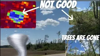 Tornado Aftermath in Martin, Michigan | EF-1 Tornado with 95MPH Winds | May 15, 2025