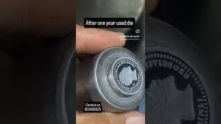 #Coin die #jewellery thappa die #Viral shorts #gold coin #silver coin #gold smith #jewellery#silver