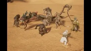 Four Great Rivers Loongs vs Four Mei Mountain Monsters  - Black Myth Wukong boss vs boss