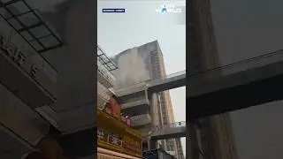 China Earthquake News | Panic In China's Ruili: Residents Flee Quake-Damaged Building