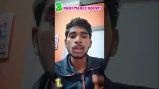 3 Profitable Points For beginners in Hindi 2026 #stockmarket #shorts