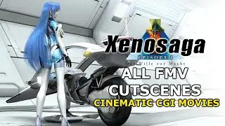 XENOSAGA EPISODE I: DER WILLE ZUR MACHT ALL FMV CUTSCENES | COMPLETE CGI MOVIES | GAME CINEMATIC