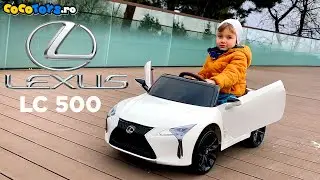 Masinuta electrica copii Lexus LC500 COCO TOYS