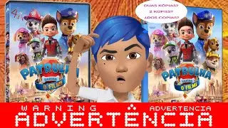 🚨ADVERTÊNCIA: DVD PATRULHA CANINA - O FILME CONTÉM CÓPIAS PIRATAS (EM 4K)
