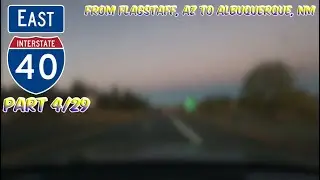 I-40 East from Flagstaff, AZ to Albuquerque, NM (Part 4/29)