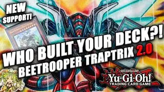 Yu-Gi-Oh! *NEW* Beetrooper Traptrix 2.0 Deck Profile - WHO BUILT YOUR DECK?! Post BODE Nov 2021!