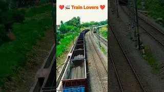 Train In Curve Short video🚝😳|| Najar Cahati hain ❤️🚝❤️#shorts #curve#train#railway#song#viralvideo