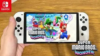 Super Mario Bros Wonder | Nintendo Switch Oled Gameplay