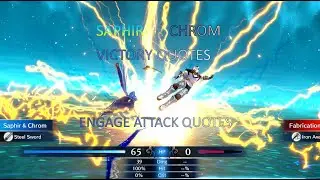 Saphir, Chrom, and Robin Victory Quotes And Engage Attack Quotes Fire Emblem Engage