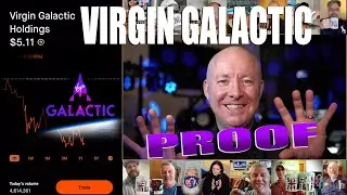 SPCE STOCK NEWS Virgin Galactic BETTER Than S&P 500 The Day Trader @MartynLucas