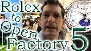 Breaking Rolex News: Rolex to Open 5th Factory to Increase Production!