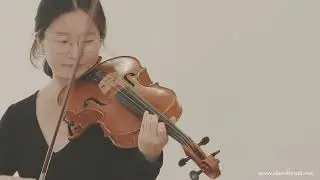 Composer David Braid plays 'Three fugues' with violist Nakyung Park