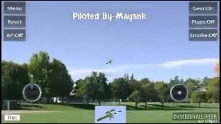 RC Simulator:High Control Rates Aggressive 3D Plane