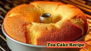 Tea Time Cake Recipe | Fluffy And Spongy Tea Cake | Egg Cake | #cookwithkajal #bristihomekitchen