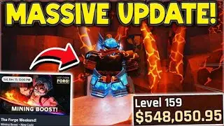 [🔴LIVE] THE FORGE | PRIVATE SERVERS!!!! | NEW MINING EVENT | TIPS & TRICKS | UPDATE WAITING ROOM