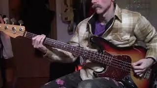 ISOLATED BASS TRACK for Peter Wolf - I Need You Tonight (bass cover)