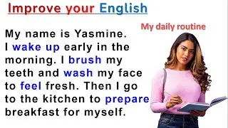My Daily Routine❤️ Improve your English Speaking for Everyday Conversations Confidently Fluently