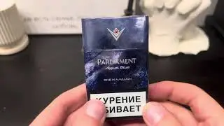 Сигареты Parliament Aqua Blue One in a million 2016
