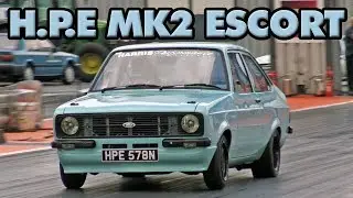 H.P.E Ford Escort MK2 at Classic Ford Show 2017