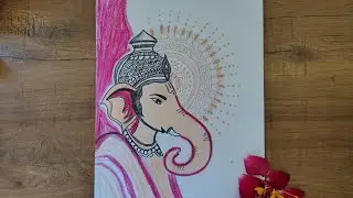 Shree Ganesh Maharaj Drawing | Jai Ganesha  #youtube #ganpati 