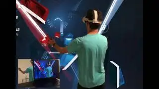 [Experiment] Moving camera with Beat Saber and Reality Mixer