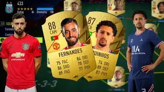 450K FIFA 22 SQUAD BUILDER + EARLY GAME CUSTOM TACTICS!!