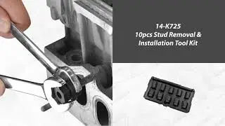 【TOOLS KITS】14-K725 10pcs Stud Removal & Installation Tool Kit