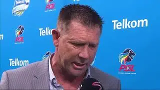Telkom Knockout | Final | Maritzburg United v Sundowns | Post-match interview with Eric Tinkler