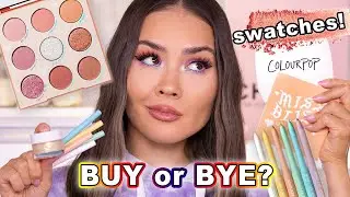 NEW** COLOURPOP TIE DYE COLLECTION REVIEW + SWATCHES | Maryam Maquillage