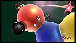 Super Mario Galaxy: Battlerock's Garbage Dump - 10 Coins Collected (Max Coins)