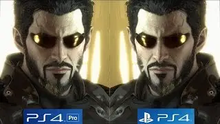 [4K/60fps] Deus Ex: Mankind Divided - PS4 vs PS4 Pro Graphics Comparison