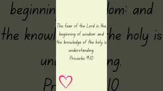 Proverbs 9:10
