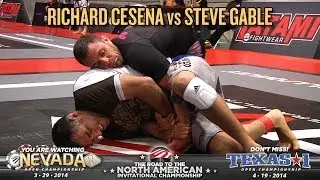 FIVE Grappling Nevada 1: Richard Cesena vs Steve Gable (No Gi/Master/Male/WW/Expert/Semi-Final)