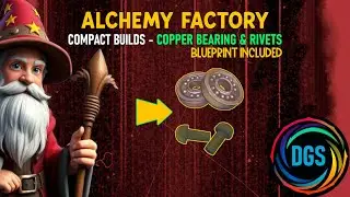 Alchemy Factory - Compact Builds - (Copper Bearings/Rivets) - Downloadable Blueprints
