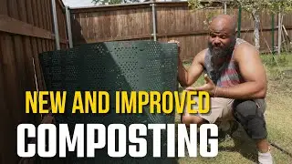 ♻️ Backyard Compost Setup | Easy Garden Composting Solution! 🌿