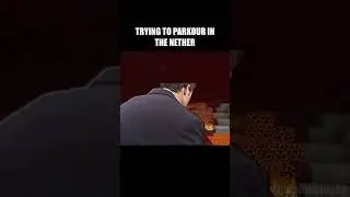 Nether Parkour - The Office Minecraft Meme #shorts #minecraft #theoffice