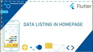 Data Listing in Homepage - Mini E-Commerce using Flutter