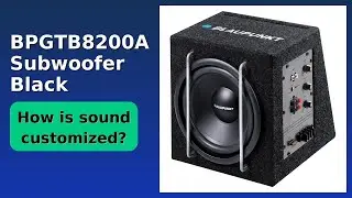 REVIEW (2025): BPGTB8200A Subwoofer Black. ESSENTIAL details.