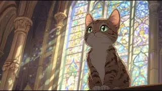 Sunny Autumn Afternoon 🌞🍂🍁 with Topaz 🐈 - Soothing Chill Lofi Beats 🎶