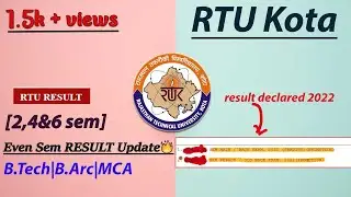 RTU Even sem Promotion result declared🔥| RTU Result Update | RTU Kota