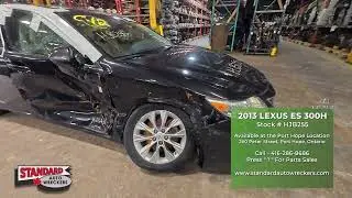 Used Auto Parts Inventory - Stock #HJB255 - 2013 Lexus ES 300h