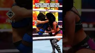 KATANA CHANCE SIGNATURE AND FINISHER IN WWE2K25 #wwe #wwe2k25 #katanachance