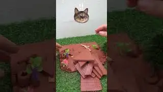 DIY miniature house #shorts #trending #viral