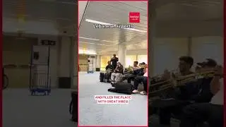 Music in the air at Beirut Airport! 🎵
