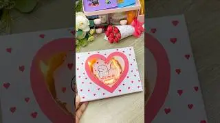 Propose Day Surprise Card 🔥❤️#shorts #valentinesday #love #giftcard #diy #craft #handmade #art