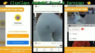 ClipClaps Live Payments and Unlimited Refer Trick 👇👇
