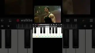 Baaghi 🔥 #baaghi #baaghi2 #baaghi3 #tigershroff #bgm #walkbandwithash #pianotutorial #walkband #love